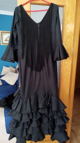 vendo traje de flamenca negro