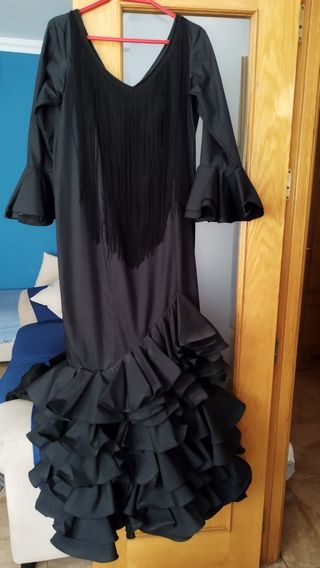 vendo traje de flamenca negro