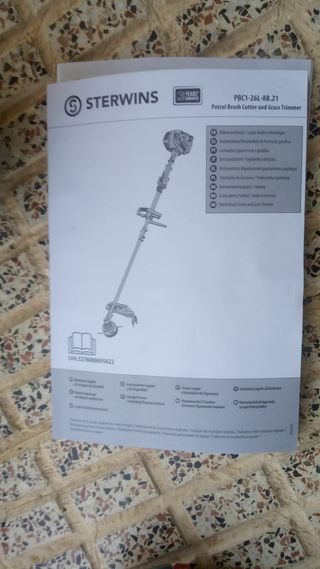 Desbrozadora de gasolina STERWINS Pbc1-26L-Ab.2 25