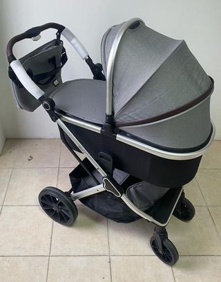 DUO con Capazo duro GLORY Grey