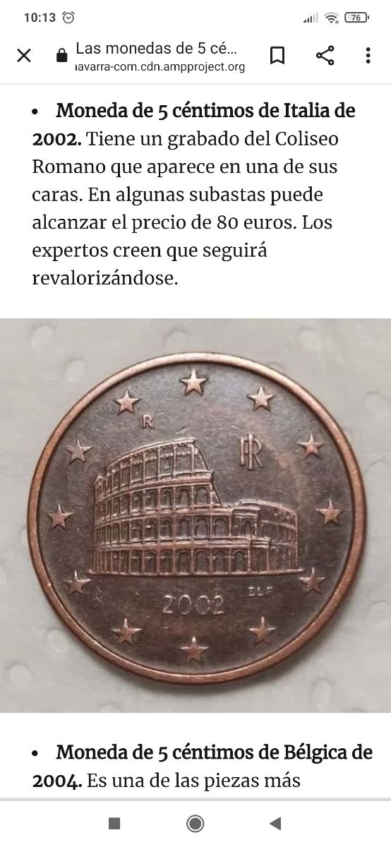 moneda 5 centimos