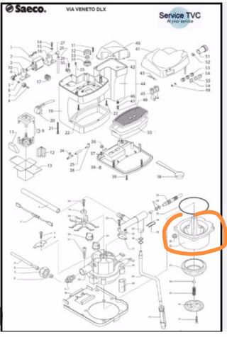 Cafetera Saeco Via Veneto