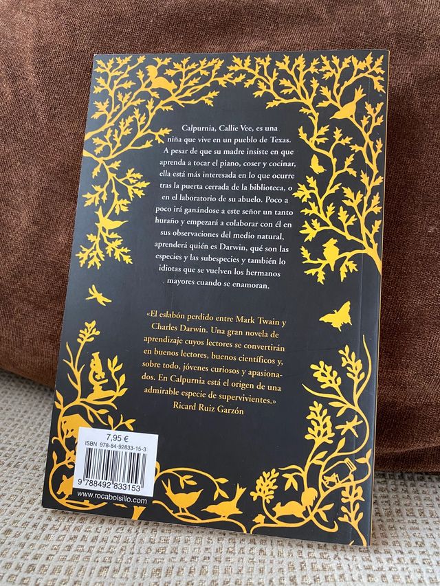 Libro "La evolución de Calpurnia Tate"