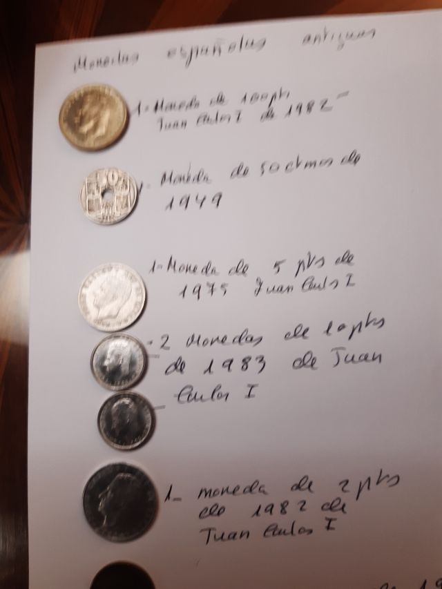 monedas antiguas españolas