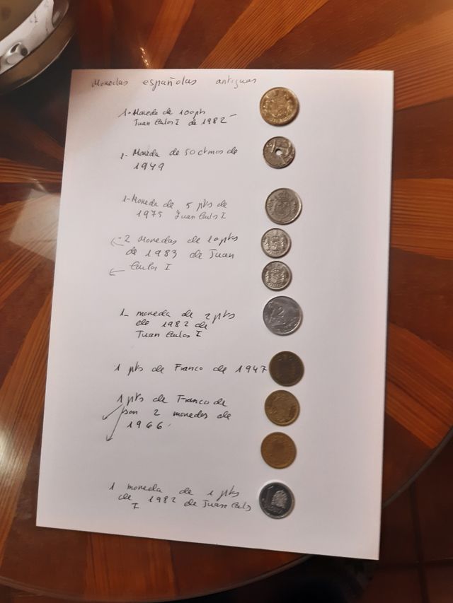 monedas antiguas españolas