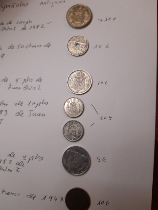 monedas antiguas españolas