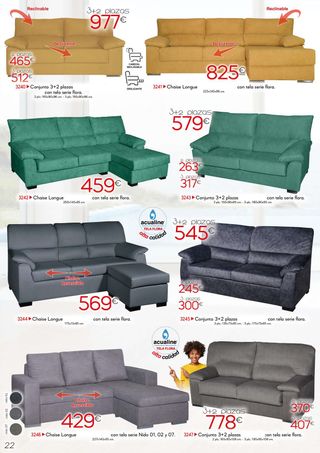 Sillón relax Butaca Varios modelos