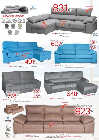 Sillón relax Butaca Varios modelos