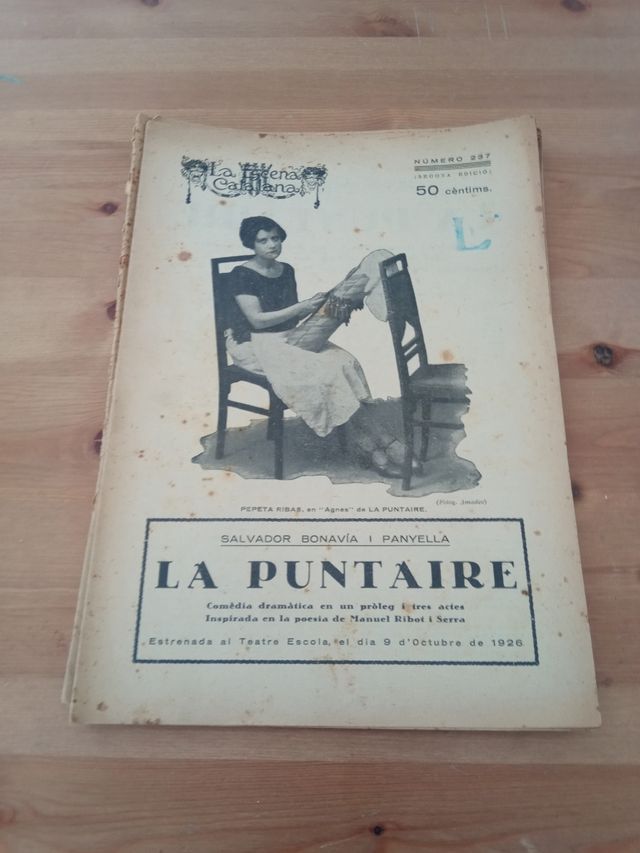 Revista La Escena Catalana de Editorial Bonavía