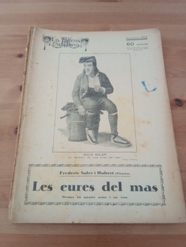 Revista La Escena Catalana de Editorial Bonavía