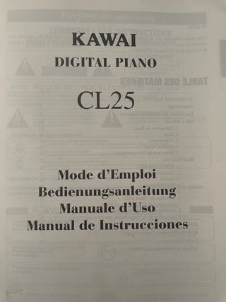 Teclado Kawai CL 25