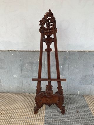 Caballete antiguo de caoba