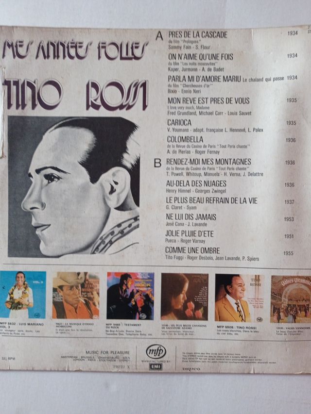 vinilo Tino Rossi