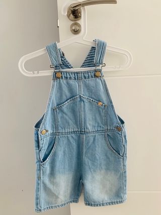 Peto Vaquero Mujer Mono Vaquero Para Niña Peto Ajustable Con