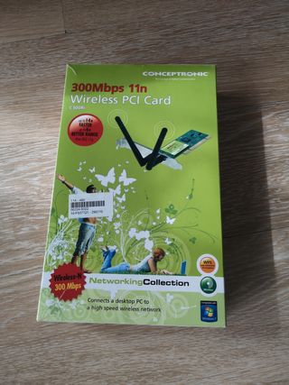 Tarjeta conexión inalámbrica 