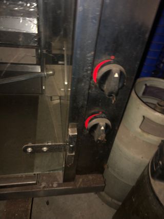 lote de maquinas Horno asador de jamones.