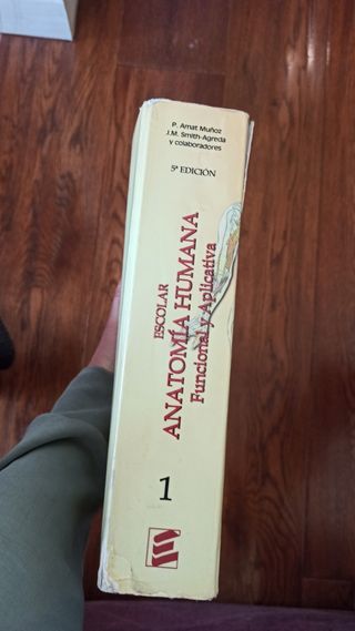 Libro Escolar se anatomía humana