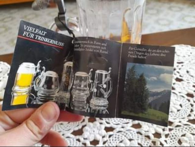 antico boccale di birra