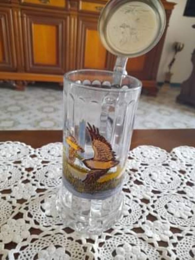 antico boccale di birra