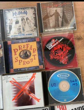 Selección 35 cd's de rock