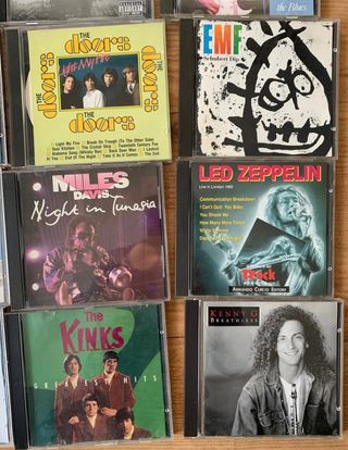 Selección 35 cd's de rock