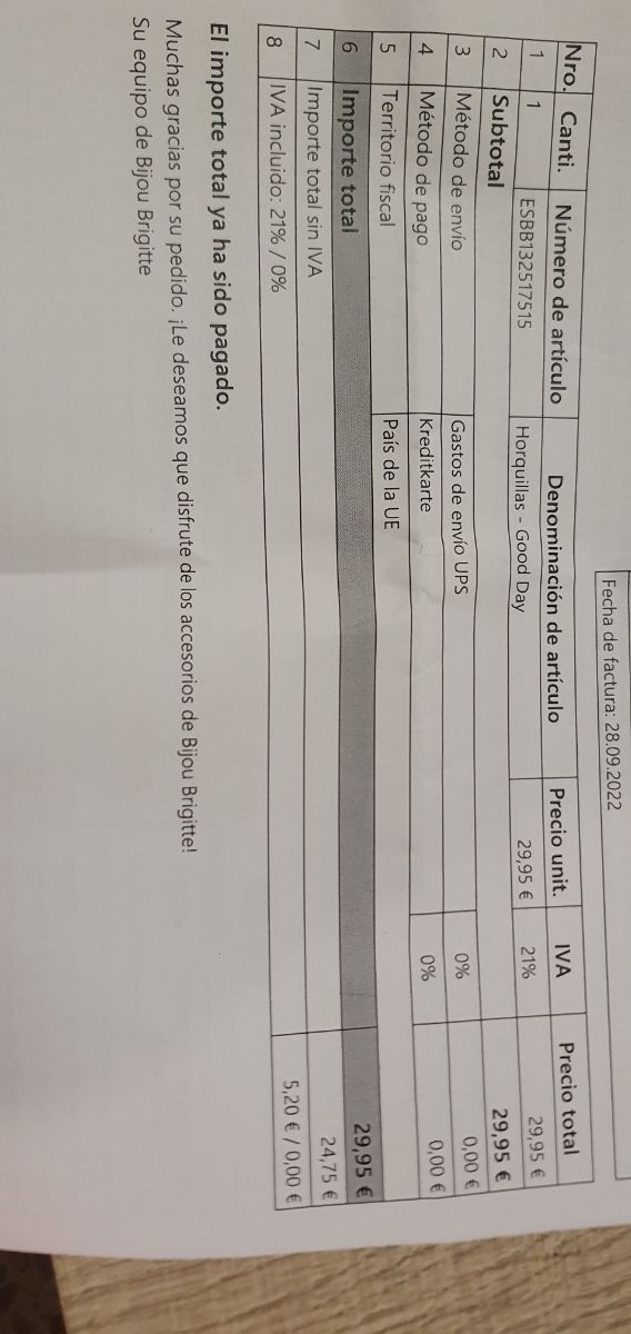 Tocado, tiara, diadema sin estrenar