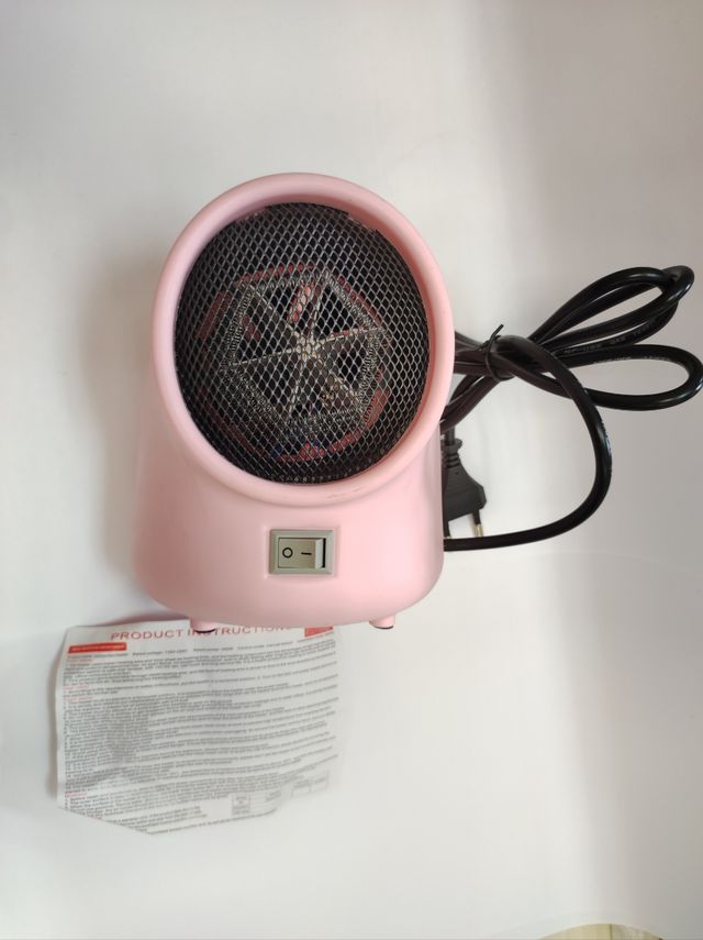 Baby care Mini riscaldatore ad aria ventilatore