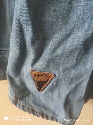Camisa Vaquera T. 14 -Brotes-