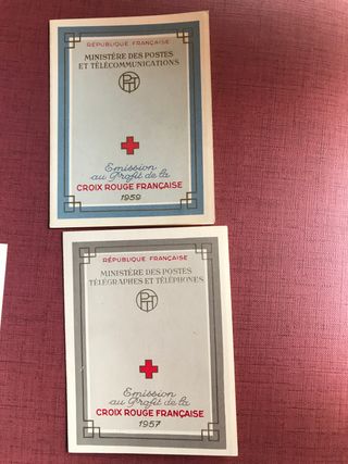 Lote sellos serie 1959 Japón, Francia,