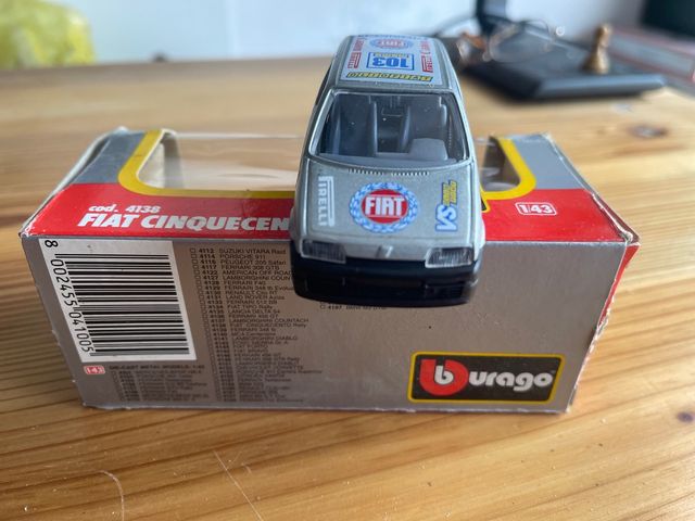 Carro Fiat Cinquecento Rally