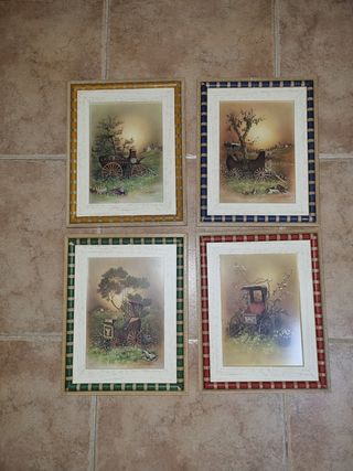 4 cuadros 30x35