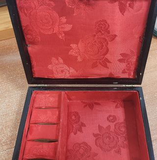 caja joyero lacada china