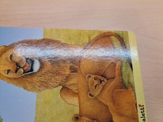 Libro per bambini Im Zoo lingua tedesca Paletti