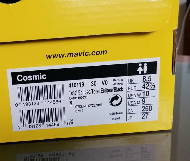 Zapatillas MAVIC Cosmic talla 42 2/3 - 8,5