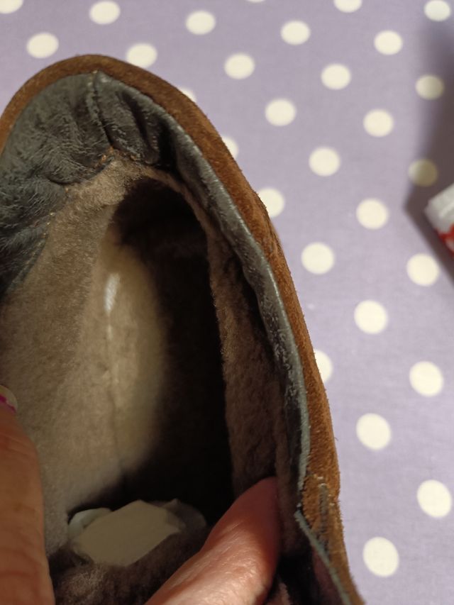 scarponcini  in camoscio da donna marroni