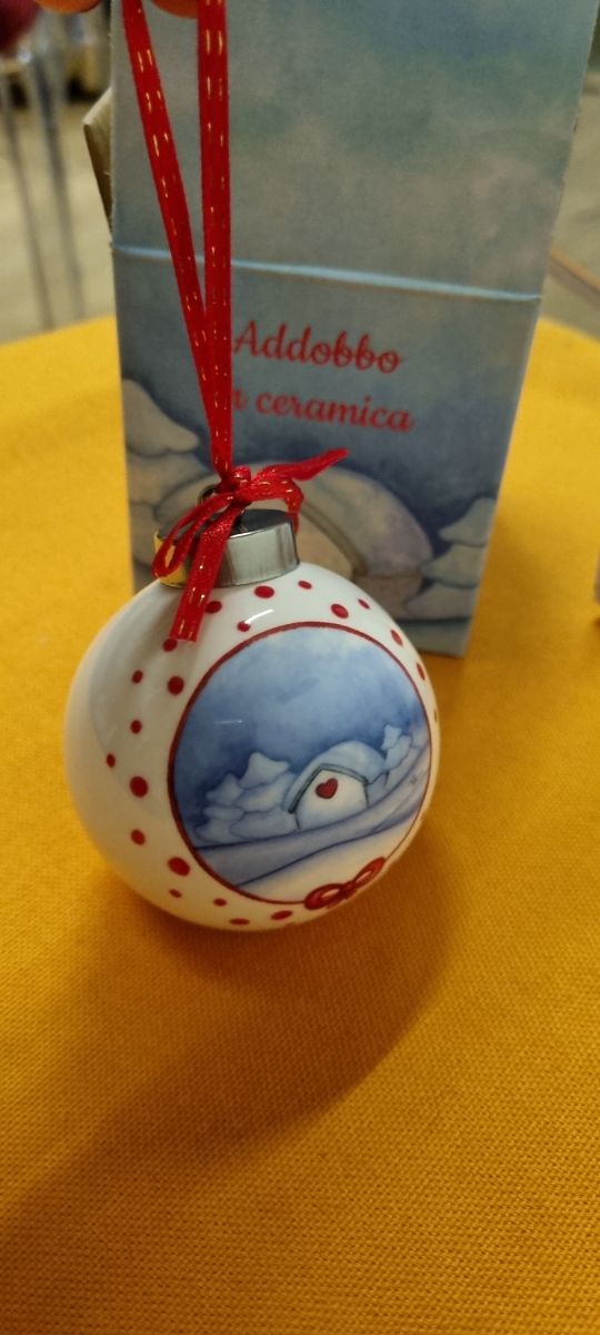 Thun Pallina in ceramica per albero di Natale