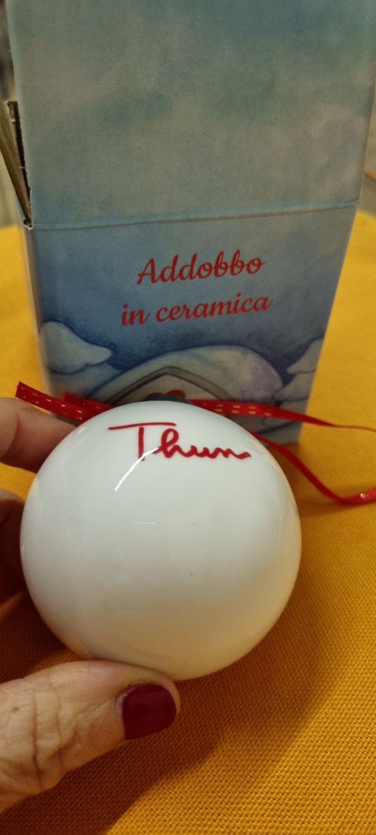 Thun Pallina in ceramica per albero di Natale