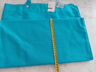 Maxi borsa mare in tela di cotone OVS.