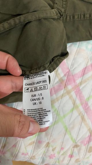 Chaqueta norway talla S