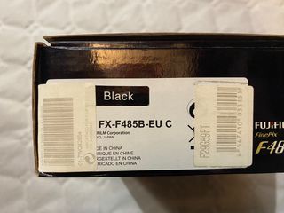Cámara Fujifilm Finepix f485 negro