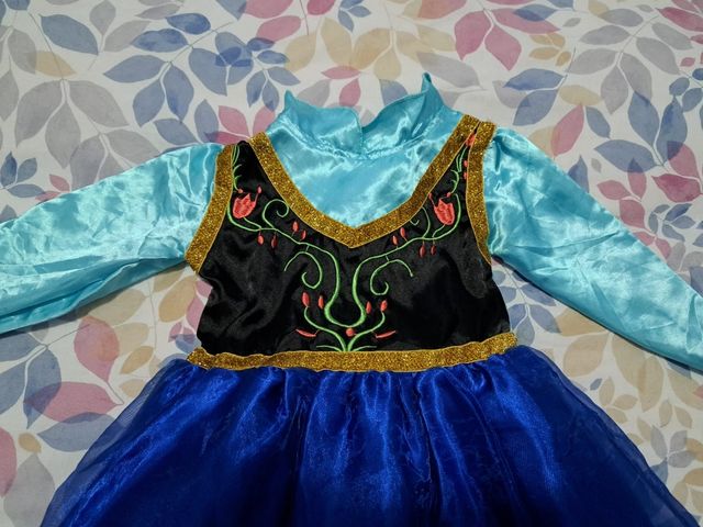 disfraz de Anna de frozzen