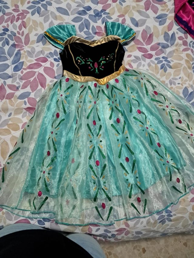 disfraz de Anna de frozzen