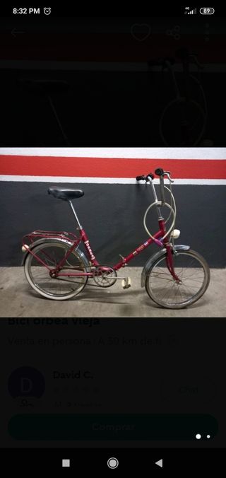 bici de paseo antigua