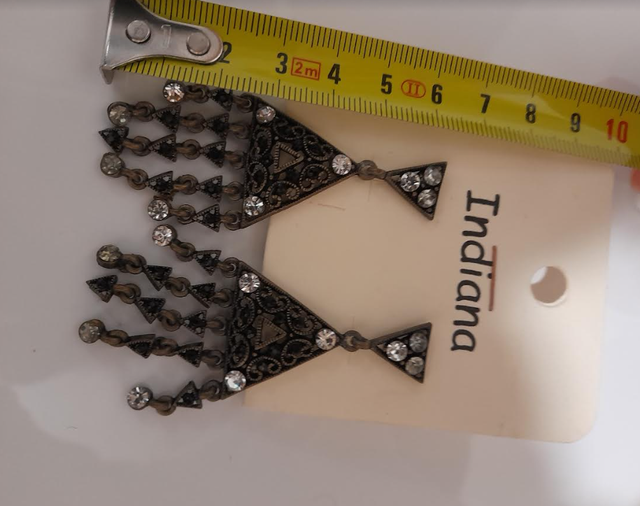 Pendientes largos Indiana