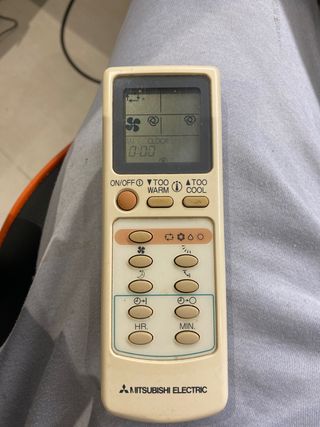 Mando aire acondicionado Mitsubishi