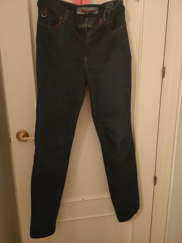 Pantalon vaquero moto mujer Kevlar