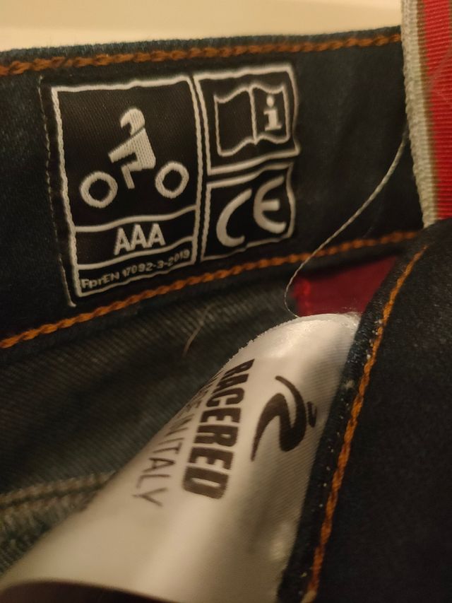 Pantalon vaquero moto mujer Kevlar