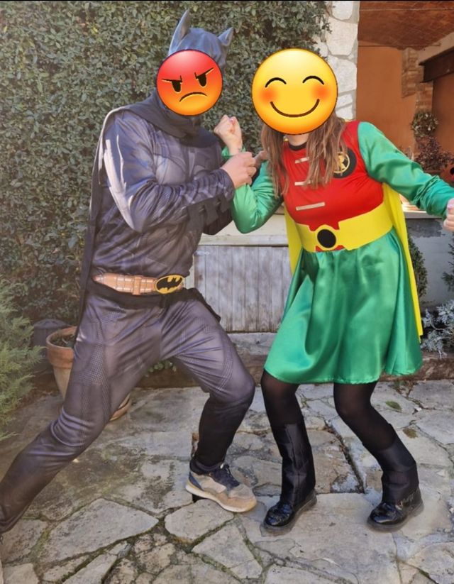 Disfraces pareja Batman y Robina Los 2 x 30€