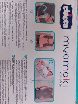 Portabebés Chicco Myamaki