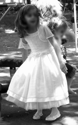 Vestido de comunión o dama de honor